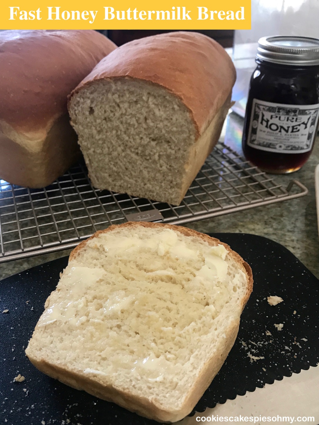 Fast Honey Buttermilk Bread 1